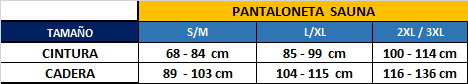 Pantaloneta Sauna Formador