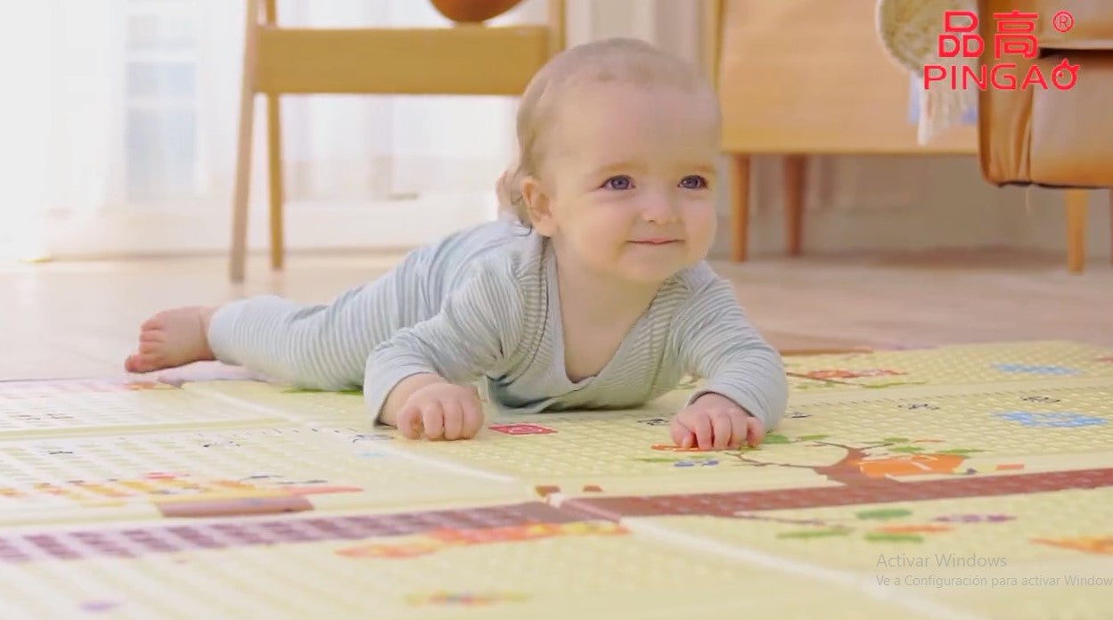 Alfombra anticaídas para bebés  Mediano