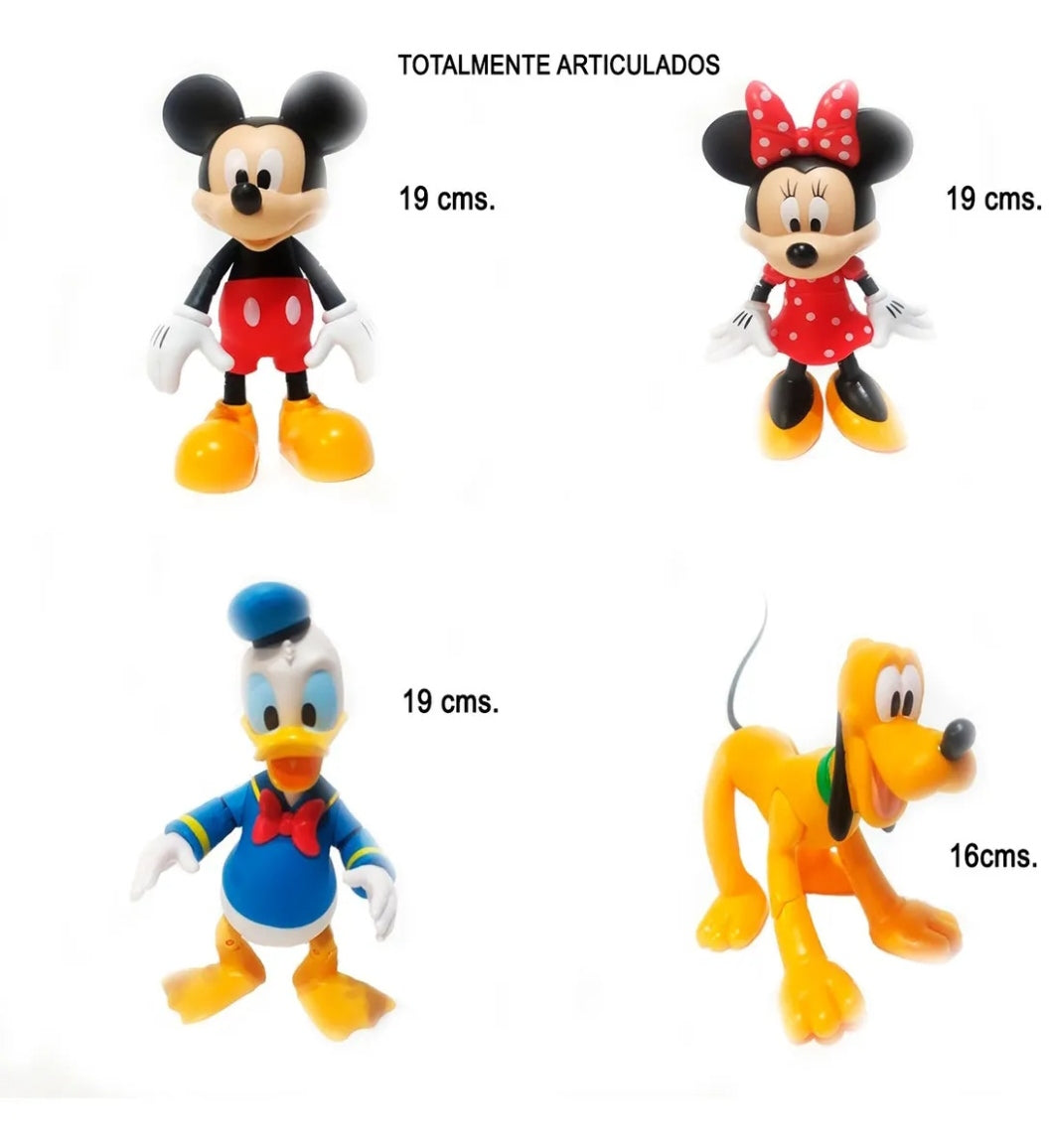 Set de Mickey Articulado y sus Amigos