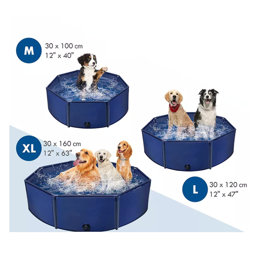 Piscina Plegable Extra resistente para Perros